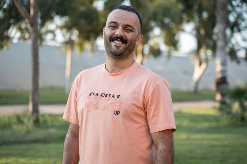 Portrait of Akram Al-Najjar