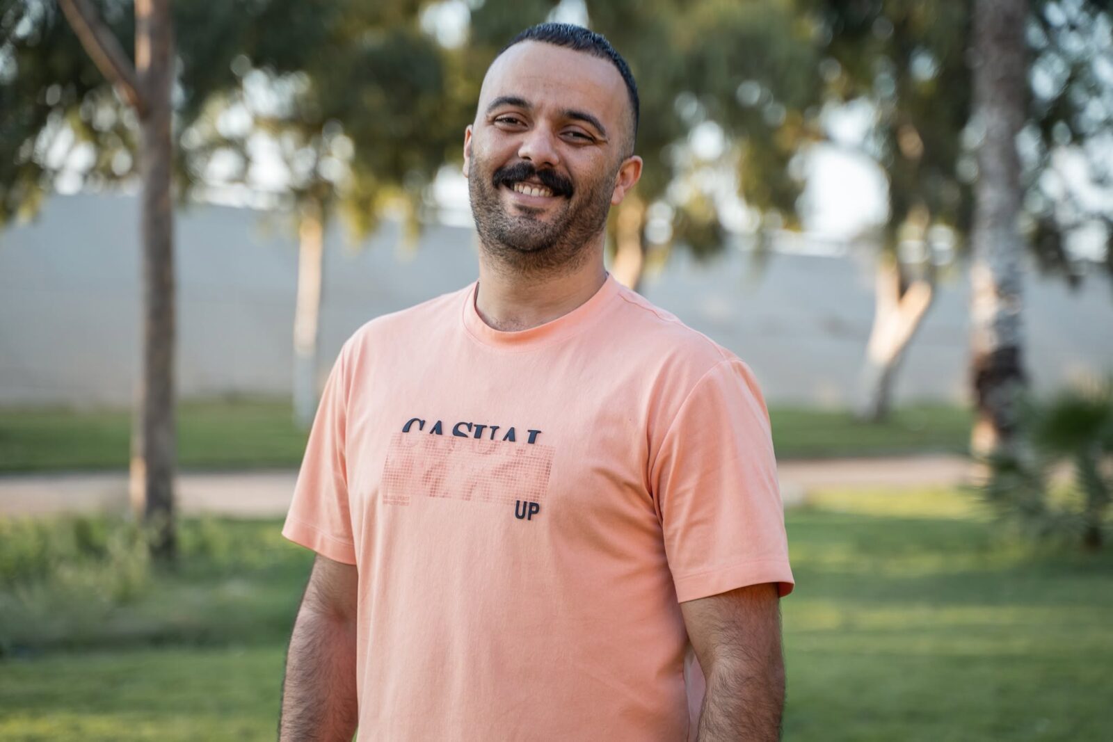 Portrait of Akram Al-Najjar