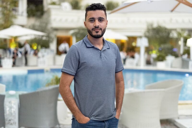 Portrait of Mohammed Algarj
