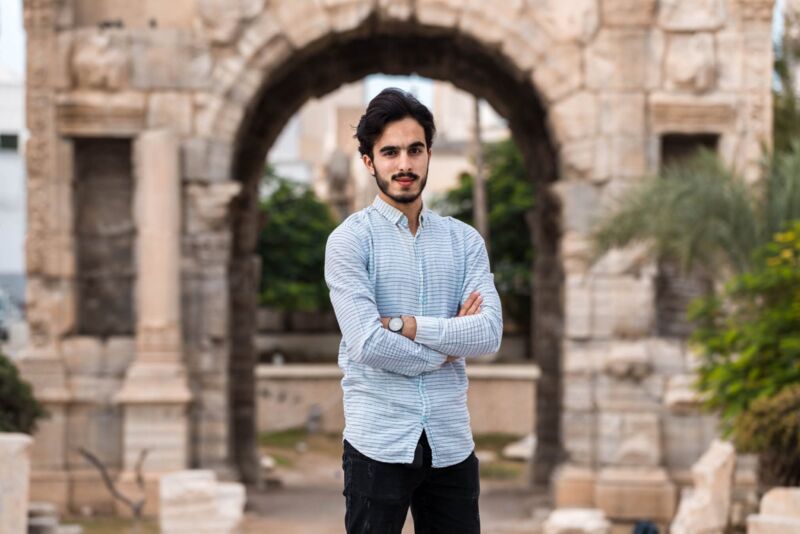 Portrait of Mousa Alshibli